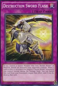 Destruction Sword Flash - Breakers of Shadow (BOSH) #BOSH-EN072 - Common / Short Print YuGiOh Trading Card