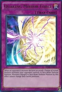 Quaking Mirror Force - Breakers of Shadow YuGiOh trading card