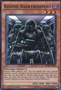 Kozmo Soartroopers - Breakers of Shadow (BOSH) #BOSH-EN083 - Super Rare YuGiOh Trading Card