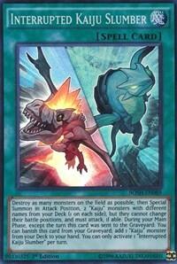 Interrupted Kaiju Slumber - Breakers of Shadow (BOSH) #BOSH-EN089 - Super Rare YuGiOh Trading Card