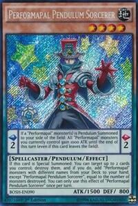 Performapal Pendulum Sorcerer - Breakers of Shadow (BOSH) #BOSH-EN090 - Secret Rare YuGiOh Trading Card