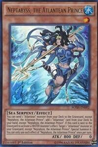Neptabyss, the Atlantean Prince - Breakers of Shadow (BOSH) #BOSH-EN092 - Ultra Rare YuGiOh Trading Card