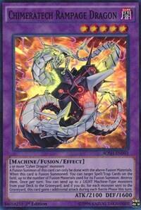 Chimeratech Rampage Dragon - Breakers of Shadow (BOSH) #BOSH-EN093 - Super Rare YuGiOh Trading Card