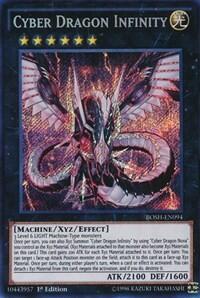 Cyber Dragon Infinity - Breakers of Shadow (BOSH) #BOSH-EN094 - Secret Rare YuGiOh Trading Card