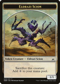 Eldrazi Scion Token (003) - Oath of the Gatewatch (OGW) #3 - Token Magic: The Gathering Trading Card
