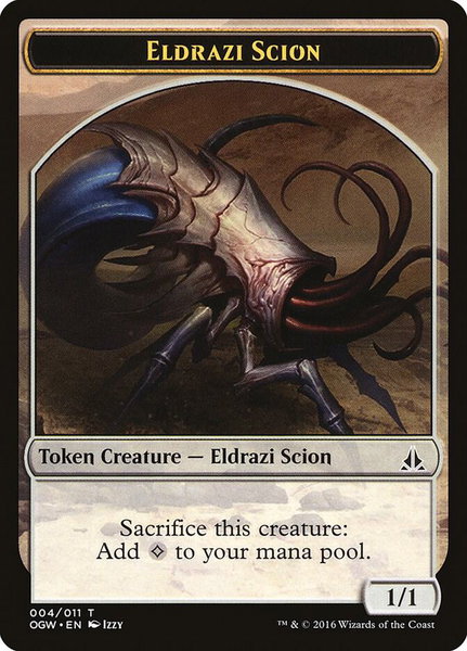 Eldrazi Scion Token (004) - Oath of the Gatewatch Magic: The Gathering trading card