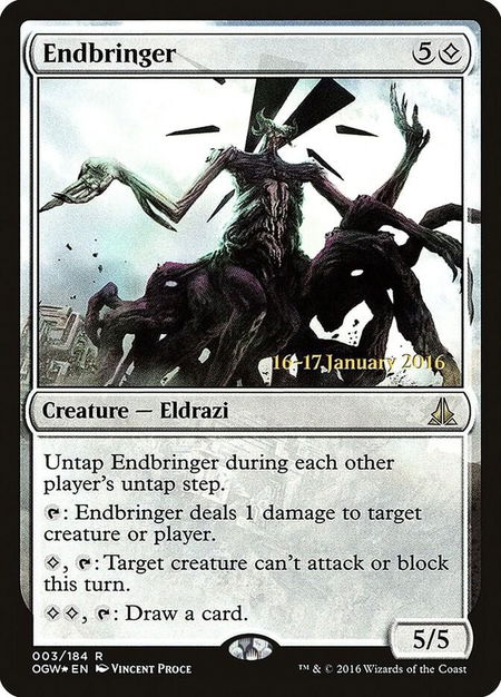 Endbringer - Prerelease Cards Magic: The Gathering trading card