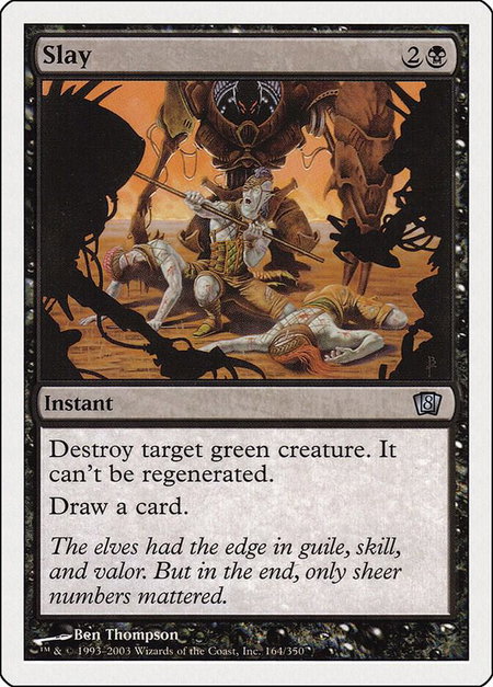 Slay - 8th Edition Magic: The Gathering trading card