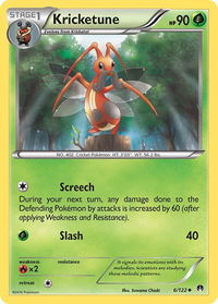 Kricketune - XY - BREAKpoint (BKP) #6/122 - Uncommon Pokémon Trading Card