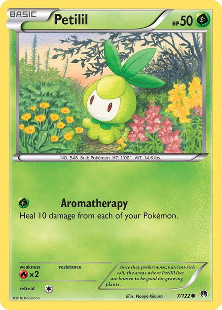 Petilil - XY - BREAKpoint Pokémon trading card