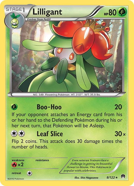 Lilligant - XY - BREAKpoint Pokémon trading card