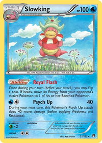 Slowking - XY - BREAKpoint (BKP) #21/122 - Holo Rare Pokémon Trading Card