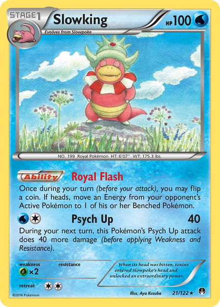 Slowking - XY - BREAKpoint Pokémon trading card