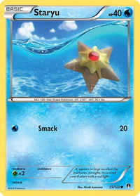 Staryu - XY - BREAKpoint (BKP) #25/122 - Common Pokémon Trading Card