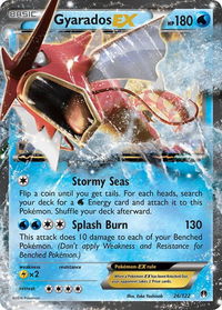 Gyarados EX - XY - BREAKpoint (BKP) #26/122 - Ultra Rare Pokémon Trading Card