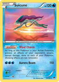 Suicune - XY - BREAKpoint (BKP) #30/122 - Holo Rare Pokémon Trading Card
