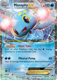Manaphy EX - XY - BREAKpoint (BKP) #32/122 - Ultra Rare Pokémon Trading Card