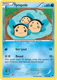 Tympole - XY - BREAKpoint (BKP) #33/122 - Common Pokémon Trading Card