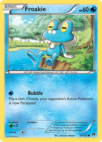 Froakie - XY - BREAKpoint (BKP) #38/122 - Common Pokémon Trading Card