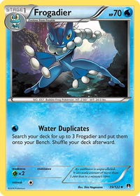 Frogadier - XY - BREAKpoint (BKP) #39/122 - Uncommon Pokémon Trading Card