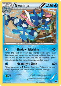 Greninja - XY - BREAKpoint (BKP) #40/122 - Rare Pokémon Trading Card