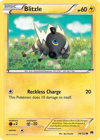 Blitzle - XY - BREAKpoint (BKP) #48/122 - Common Pokémon Trading Card