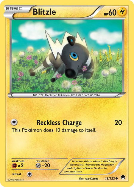Blitzle - XY - BREAKpoint Pokémon trading card