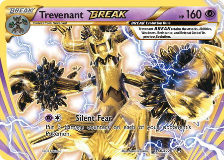 Trevenant BREAK - XY - BREAKpoint Pokémon trading card