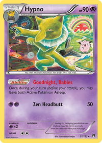 Hypno - XY - BREAKpoint (BKP) #51/122 - Rare Pokémon Trading Card