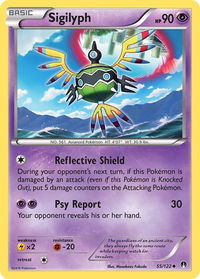 Sigilyph - XY - BREAKpoint (BKP) #55/122 - Uncommon Pokémon Trading Card