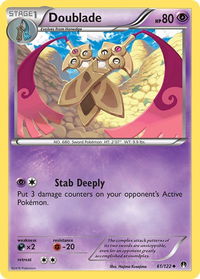 Doublade - XY - BREAKpoint (BKP) #61/122 - Uncommon Pokémon Trading Card