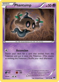 Phantump - XY - BREAKpoint (BKP) #64/122 - Common Pokémon Trading Card