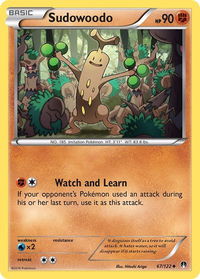 Sudowoodo - XY - BREAKpoint (BKP) #67/122 - Uncommon Pokémon Trading Card