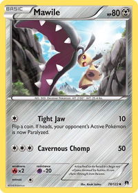 Mawile - XY - BREAKpoint (BKP) #78/122 - Uncommon Pokémon Trading Card