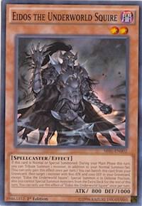 Eidos the Underworld Squire trading card from Structure Deck: Emperor of Darkness Eidos the Underworld Squire - Structure Deck: Emperor of Darkness YuGiOh trading card