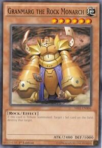 Granmarg the Rock Monarch - Structure Deck: Emperor of Darkness (SR01) #SR01-EN006 - Common / Short Print YuGiOh Trading Card