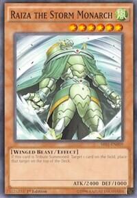 Raiza the Storm Monarch - Structure Deck: Emperor of Darkness (SR01) #SR01-EN009 - Common / Short Print YuGiOh Trading Card