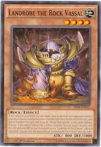 Landrobe the Rock Vassal - Structure Deck: Emperor of Darkness (SR01) #SR01-EN012 - Common / Short Print YuGiOh Trading Card