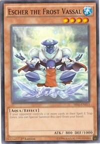 Escher the Frost Vassal - Structure Deck: Emperor of Darkness (SR01) #SR01-EN013 - Common / Short Print YuGiOh Trading Card