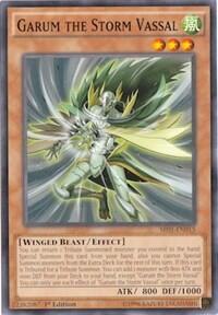 Garum the Storm Vassal - Structure Deck: Emperor of Darkness (SR01) #SR01-EN015 - Common / Short Print YuGiOh Trading Card