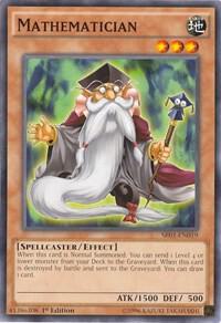 Mathematician trading card from Structure Deck: Emperor of Darkness Mathematician - Structure Deck: Emperor of Darkness YuGiOh trading card