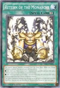 Return of the Monarchs trading card from Structure Deck: Emperor of Darkness Return of the Monarchs - Structure Deck: Emperor of Darkness YuGiOh trading card