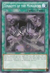 Tenacity of the Monarchs - Structure Deck: Emperor of Darkness (SR01) #SR01-EN029 - Common / Short Print YuGiOh Trading Card