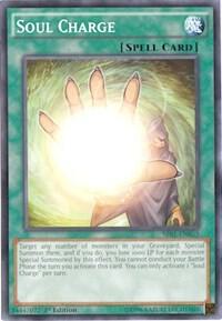 Soul Charge trading card from Structure Deck: Emperor of Darkness Soul Charge - Structure Deck: Emperor of Darkness YuGiOh trading card