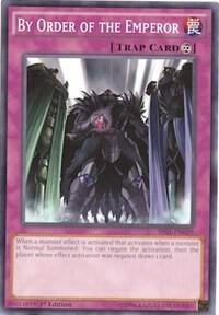 By Order of the Emperor trading card from Structure Deck: Emperor of Darkness By Order of the Emperor - Structure Deck: Emperor of Darkness YuGiOh trading card