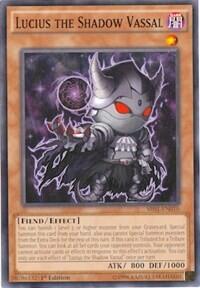 Lucius the Shadow Vassal - Structure Deck: Emperor of Darkness (SR01) #SR01-EN010 - Common / Short Print YuGiOh Trading Card