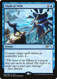 Clash of Wills - FNM Promos (FNM) #2 - Promo Magic: The Gathering Trading Card