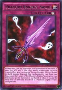 Phantom Knights' Sword - Wing Raiders (WIRA) #WIRA-EN010 - Rare YuGiOh Trading Card