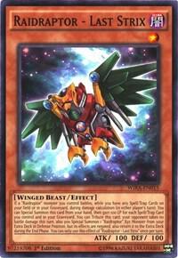 Raidraptor - Last Strix trading card from Wing Raiders Raidraptor - Last Strix - Wing Raiders YuGiOh trading card