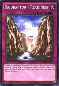 Raidraptor - Readiness - Wing Raiders (WIRA) #WIRA-EN029 - Common / Short Print YuGiOh Trading Card